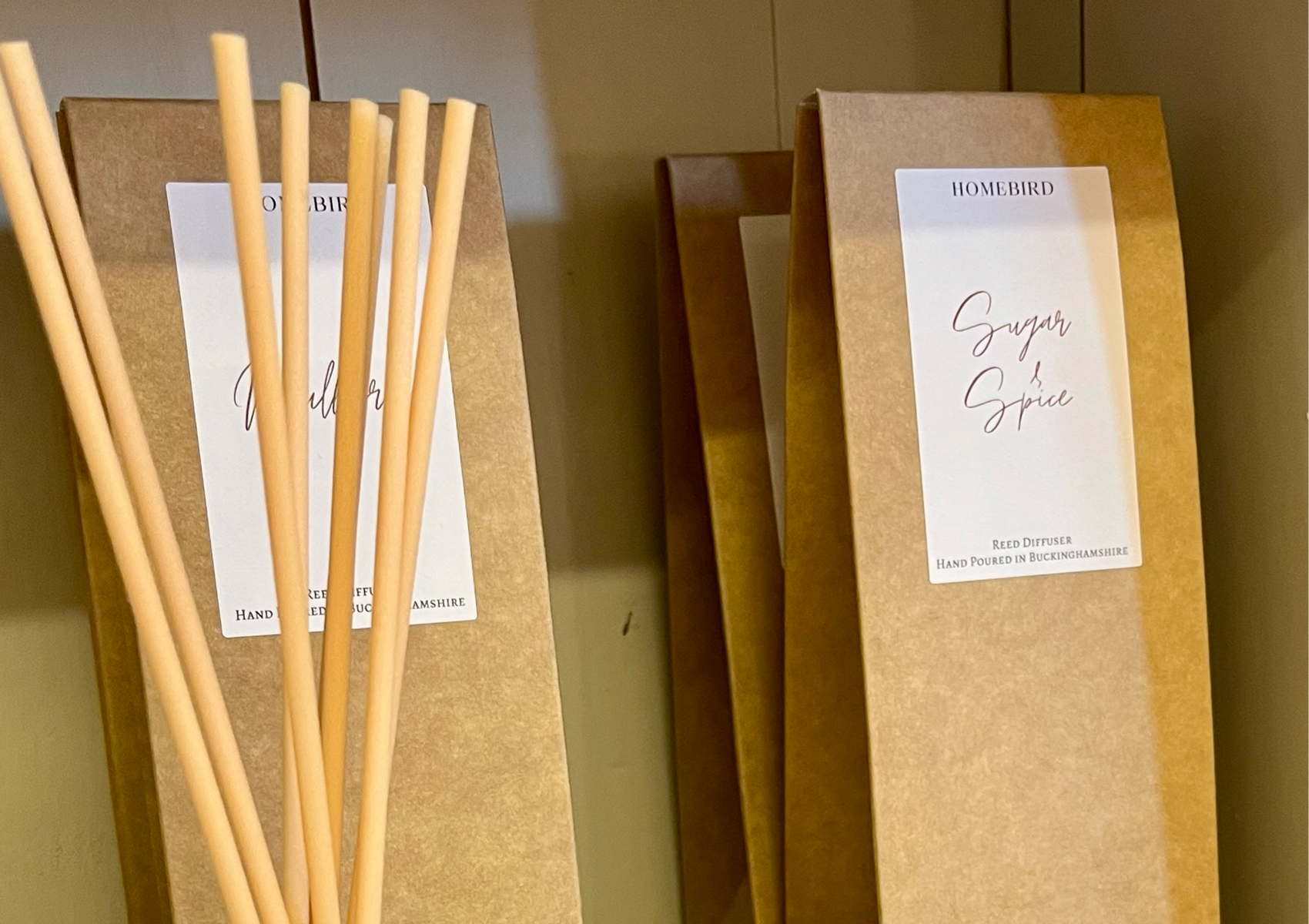 Homebird Reed diffuser - Sugar and Spice