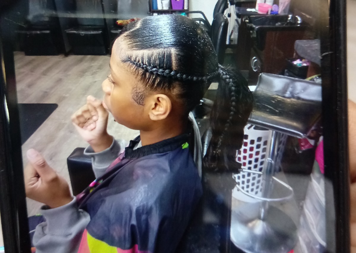 Child Weave Ponytails