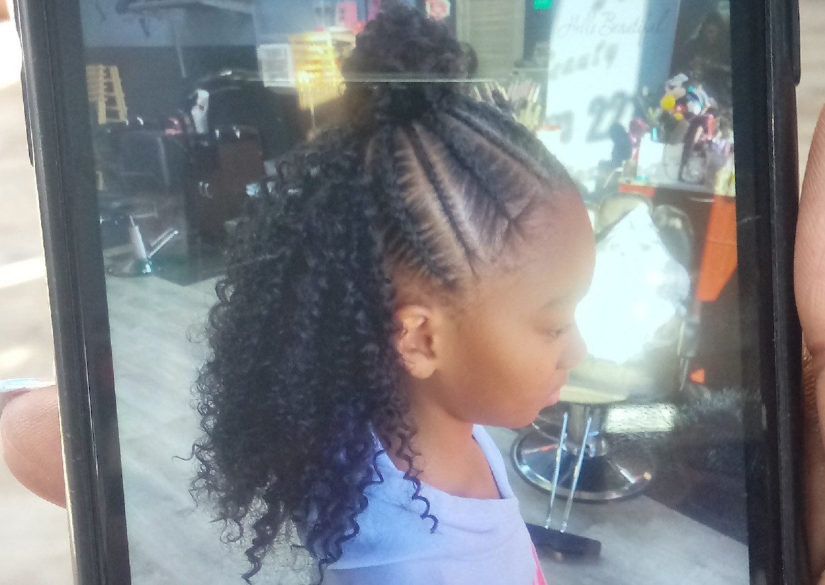 Child. 1/2 Crotch. & 1/2 Braids