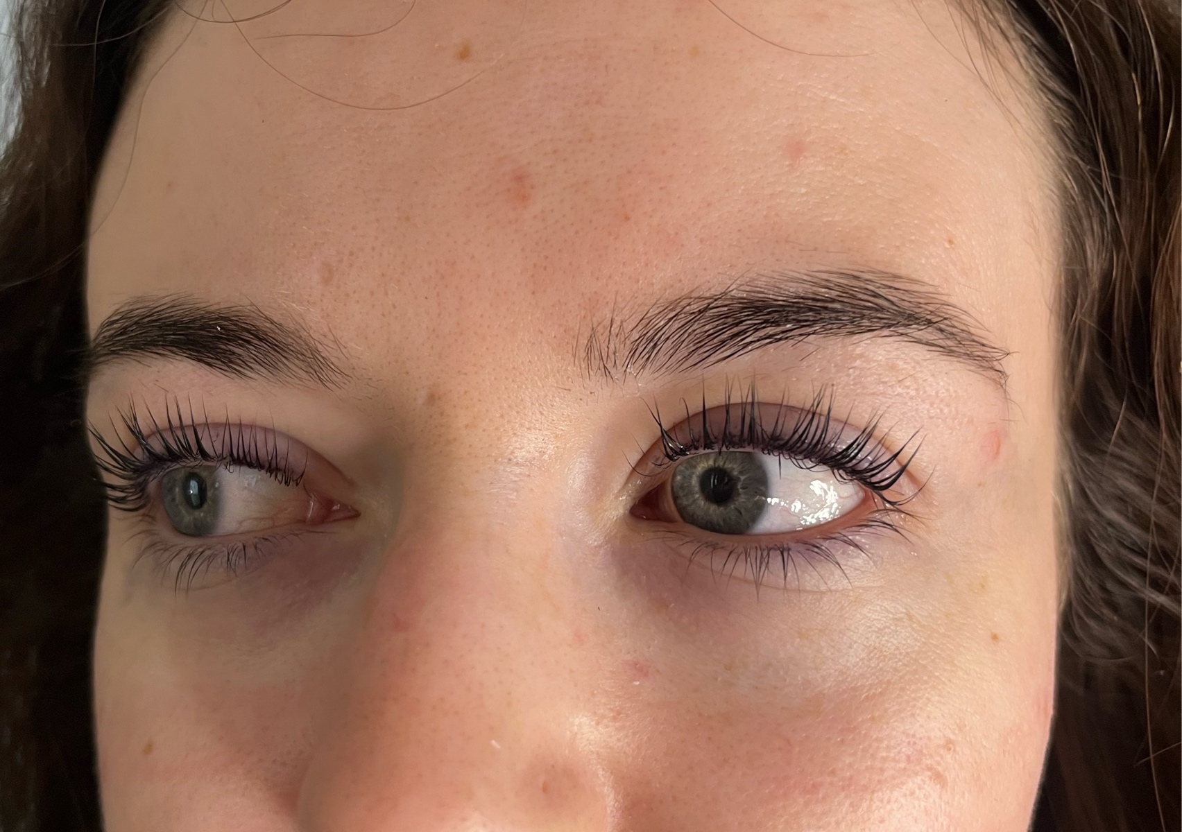 Lash lift+tint