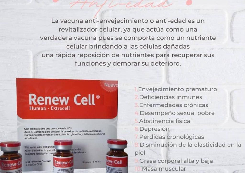 Vacuna antiedad / Anti-aging vaccine