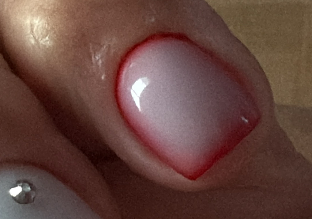 Full Set Acrilico cortas uña natural 