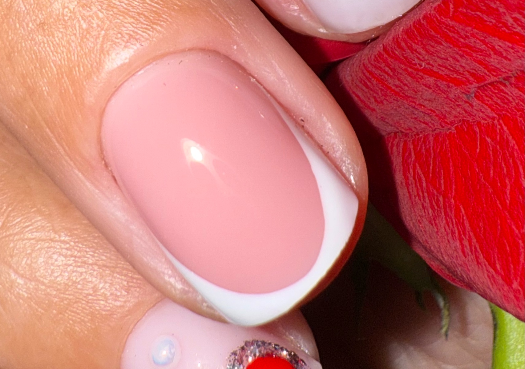 Frensh diseño en ambas manos 