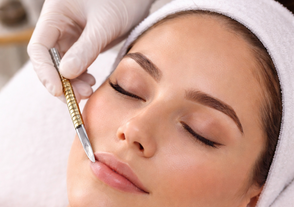 Radiance Dermaplaning Facial + celluma Pro