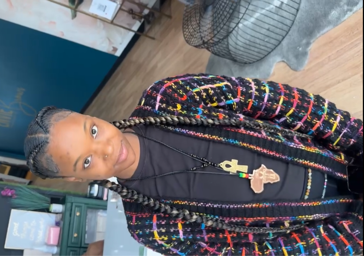 2 French Braids 