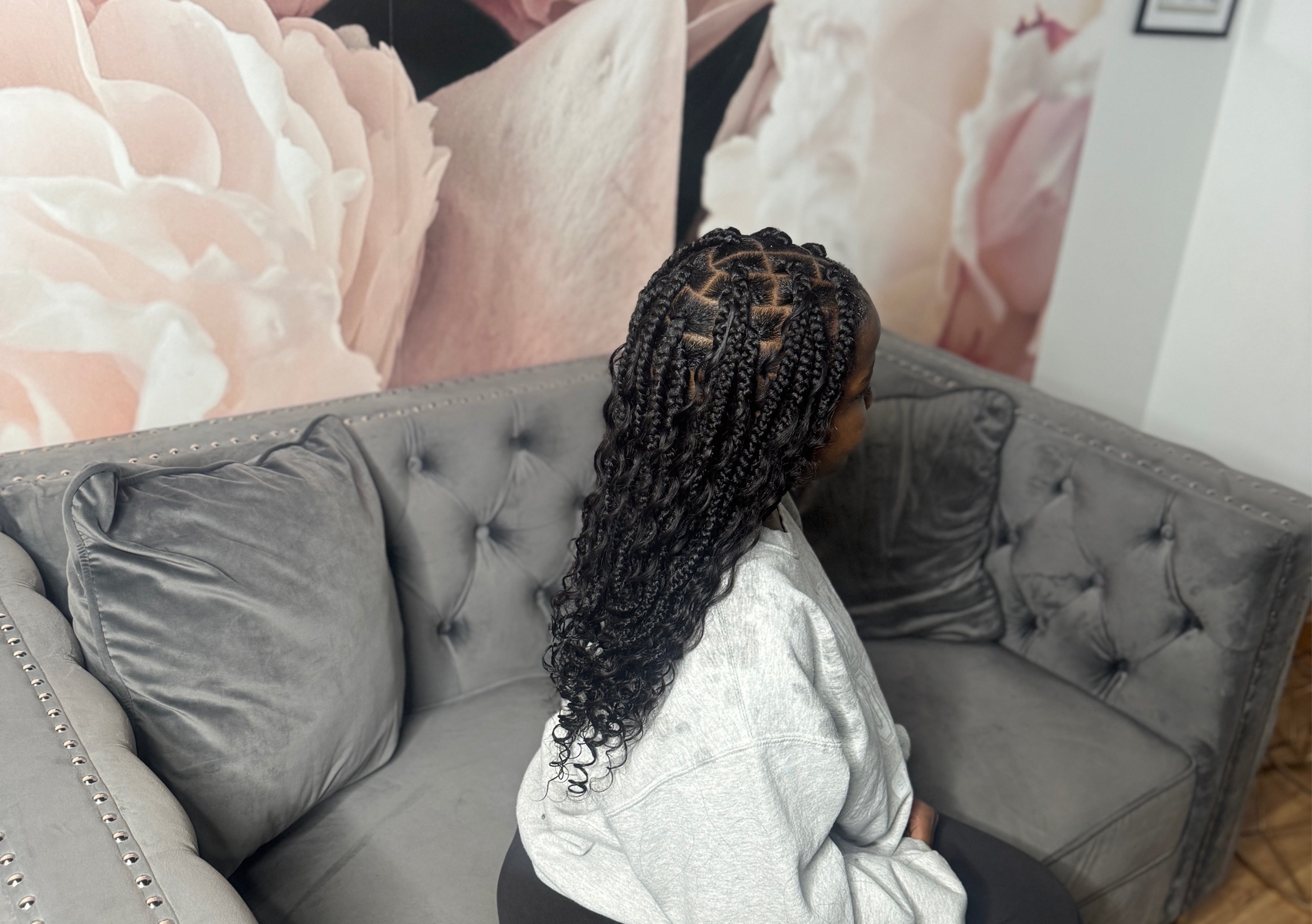 Medium Box Braids
