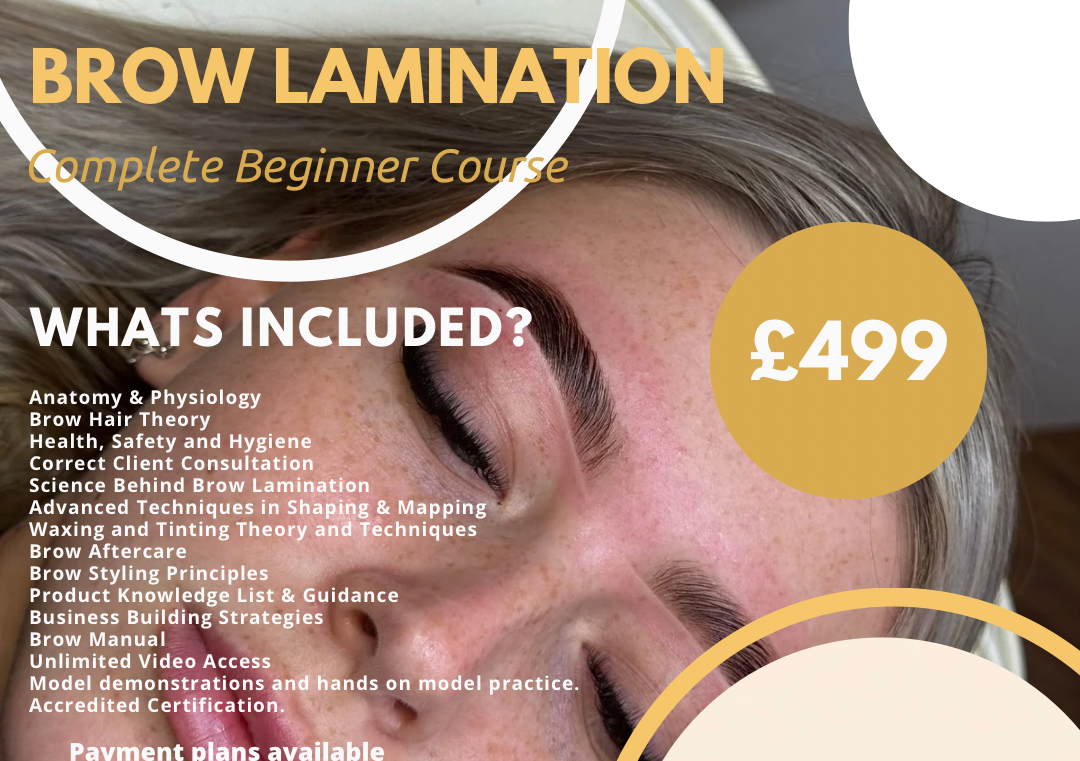 Beginner Brow Lamination Course 