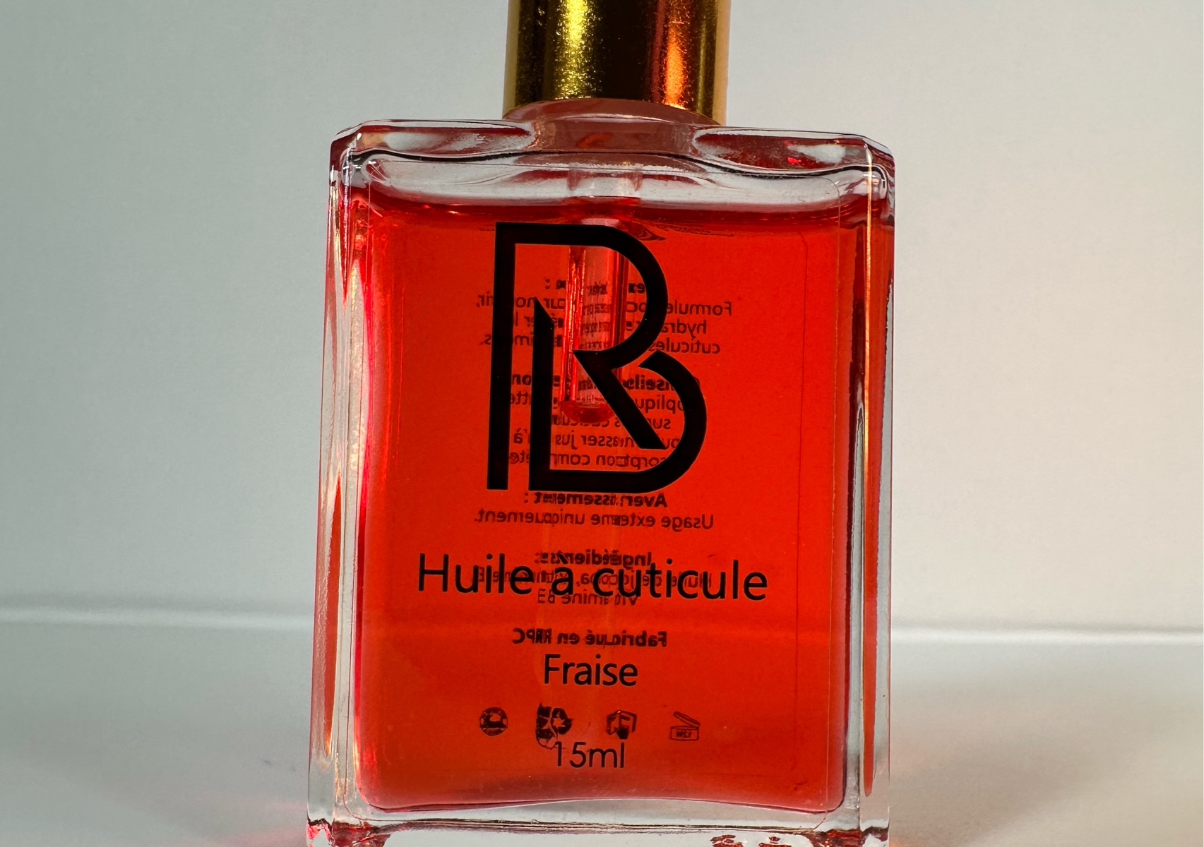 Huile à cuticule Fraise