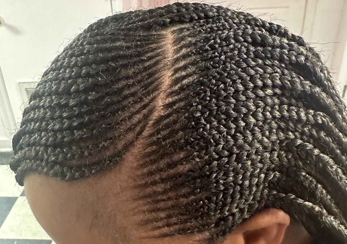 Tribal Braid Waist Length
