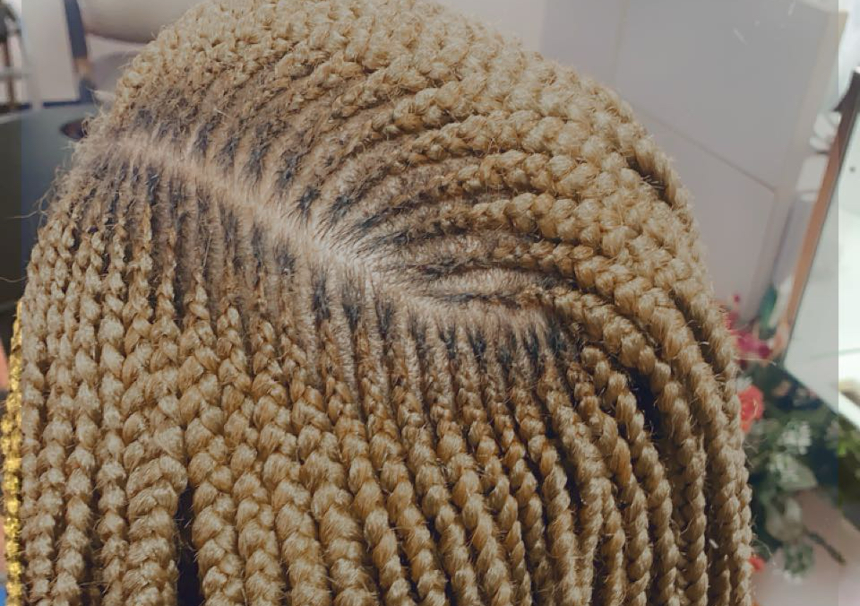 Tribal Braid Mid-back