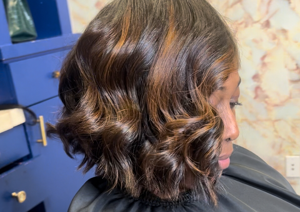 Partial Highlights (short hair)