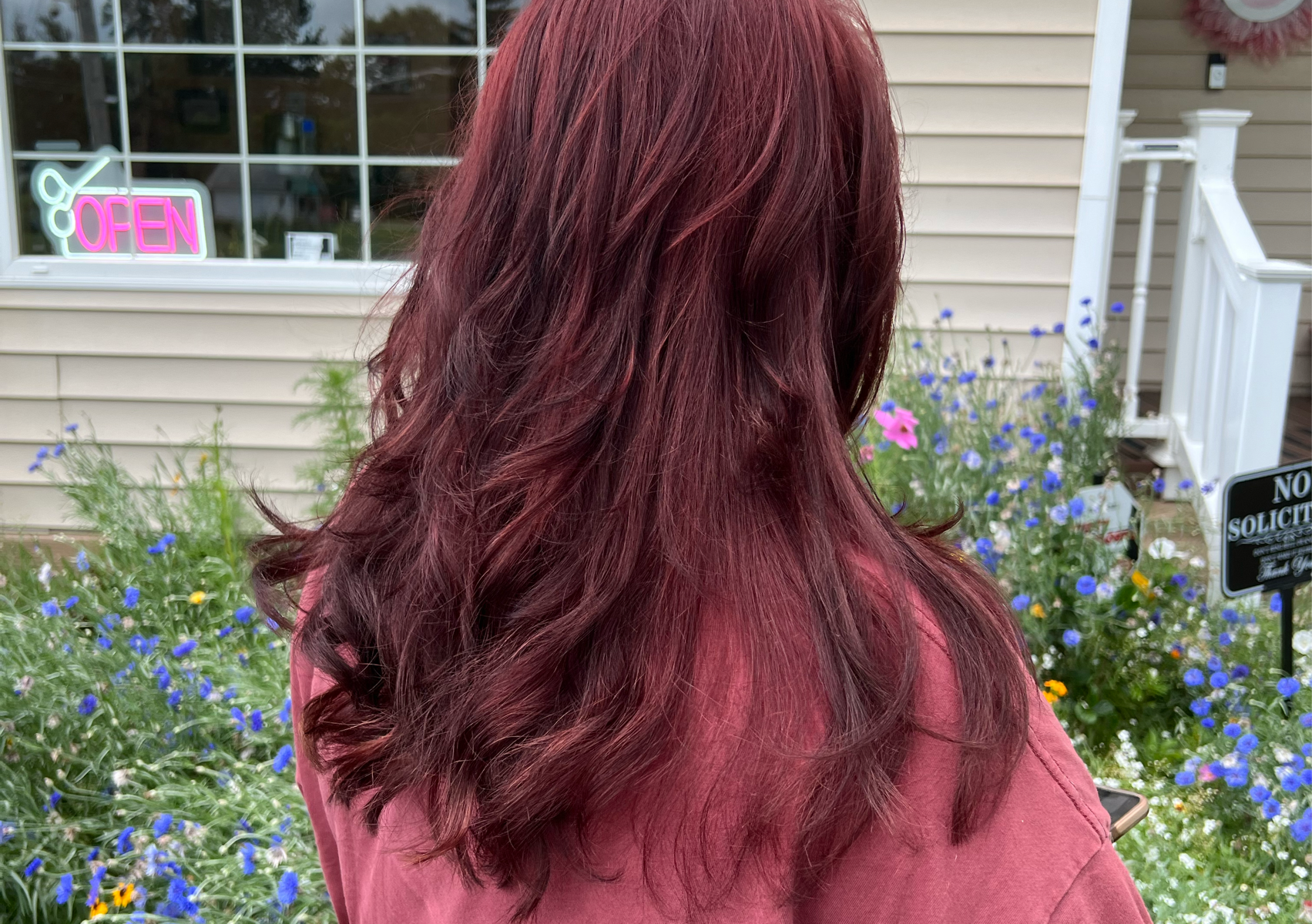 All Over Color with Cut