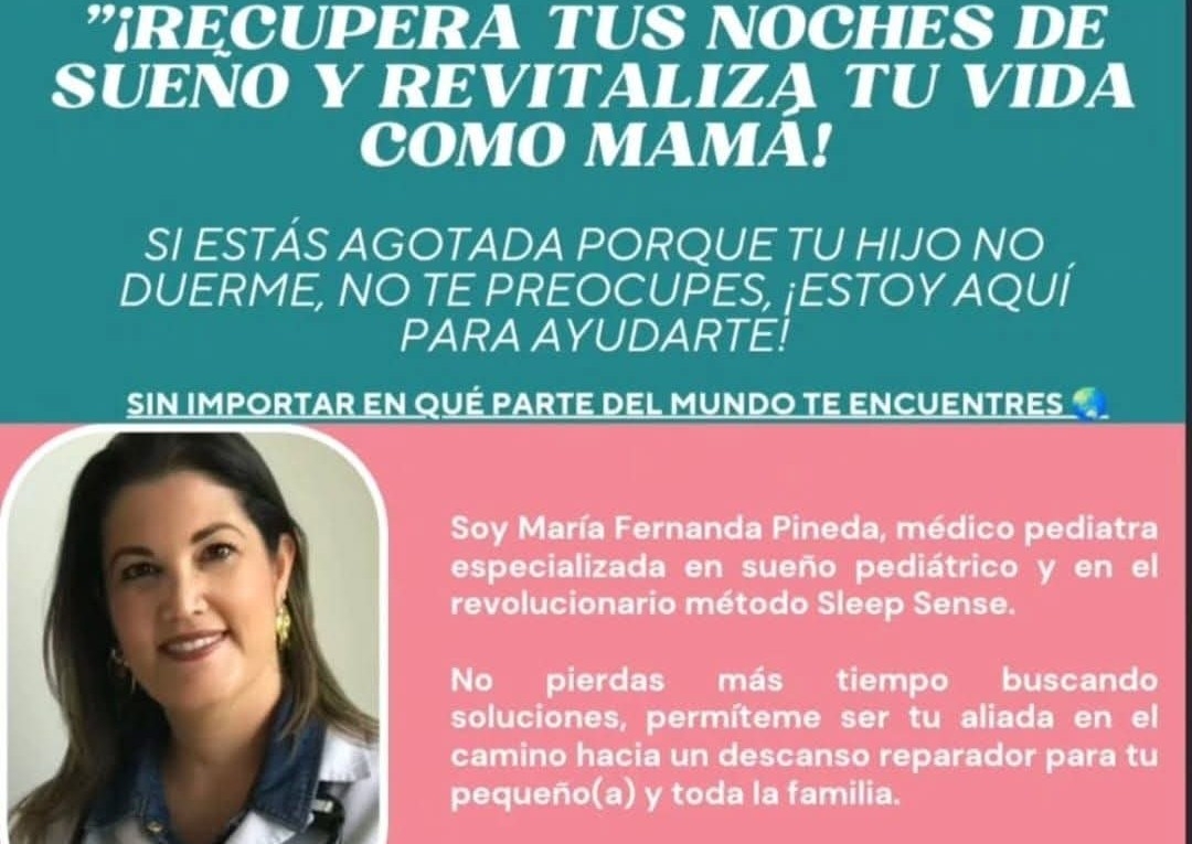 Paquete Asesoria sueño pediátrico. 4 sesiones. Mensajes por WA por un mes