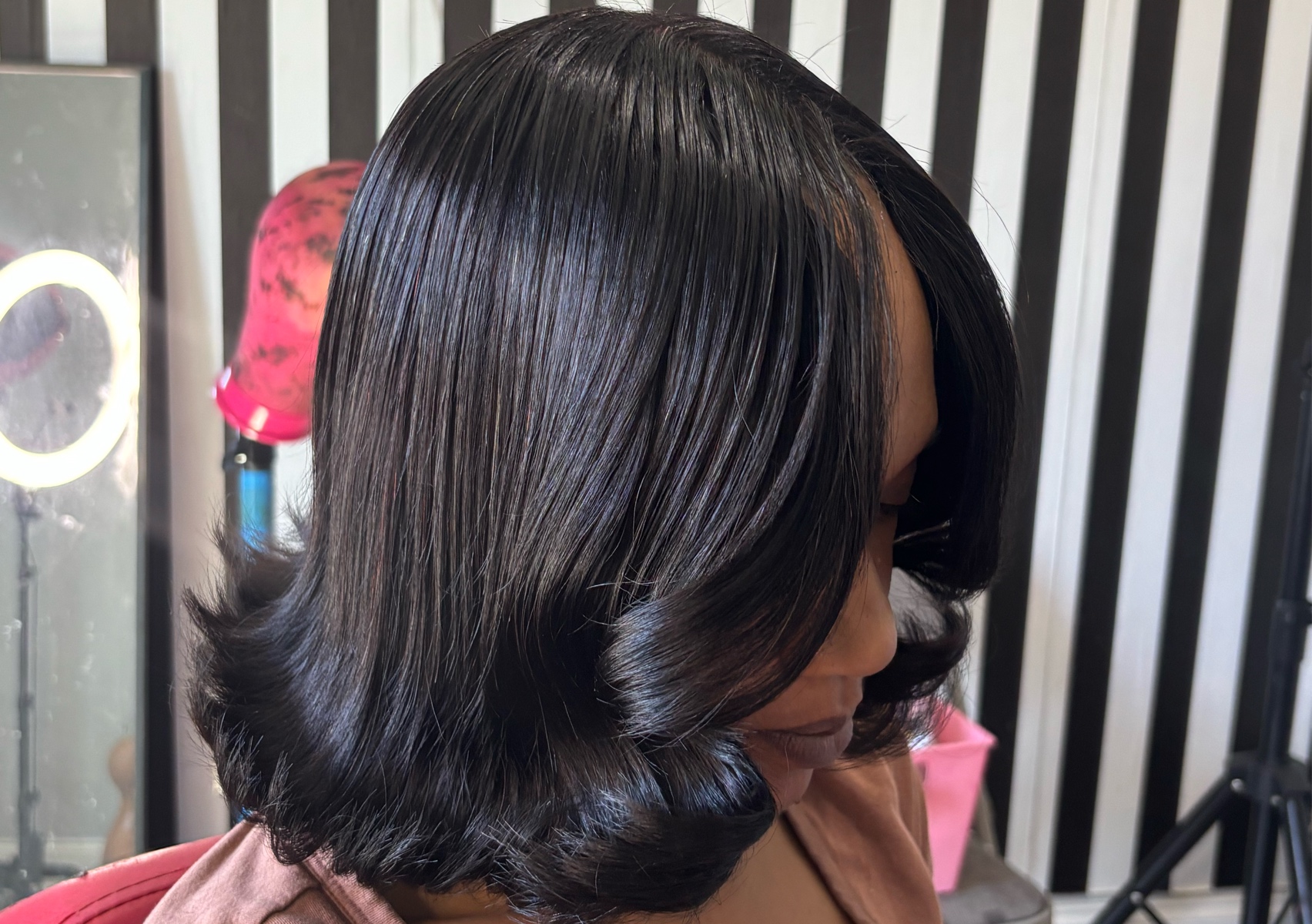 Traditional Quickweave Bob