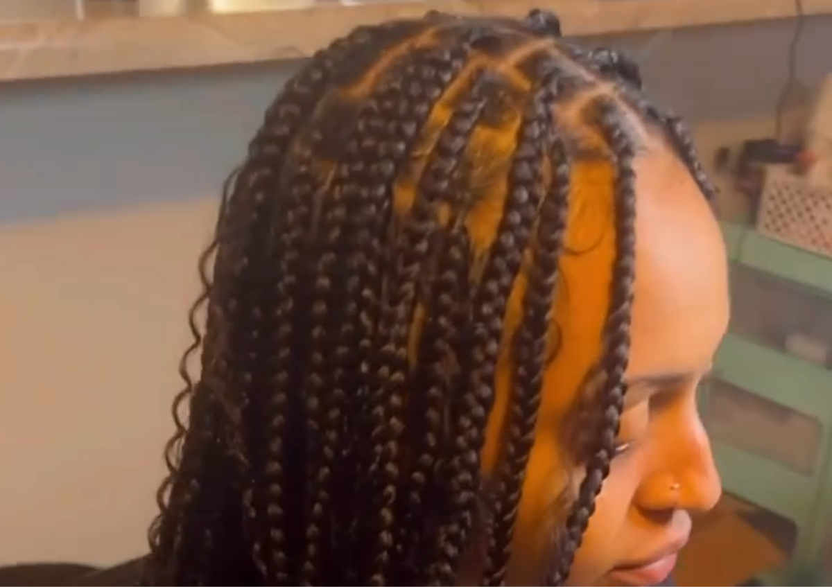 Smedium Knotless Braids