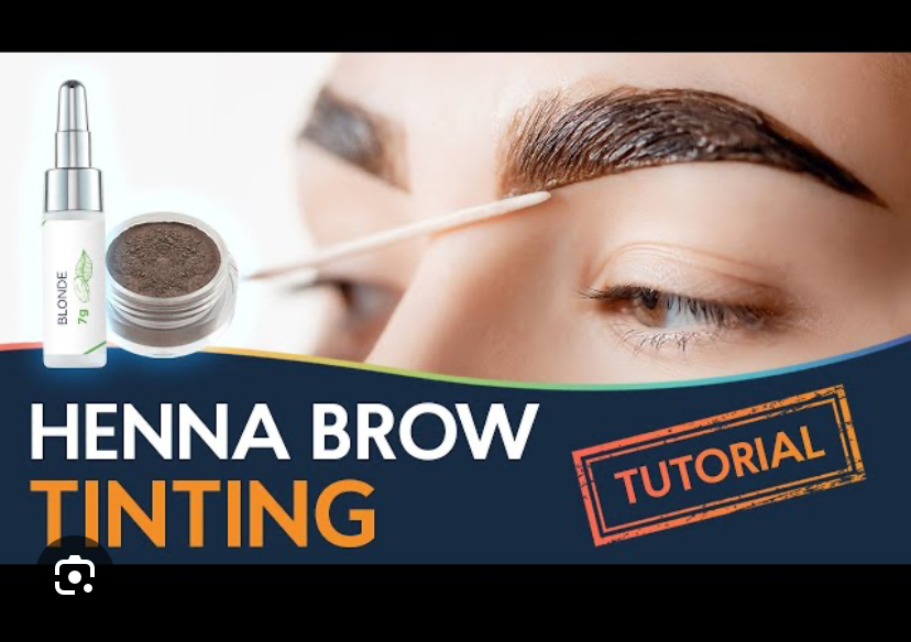 Eyebrow tinting & shape