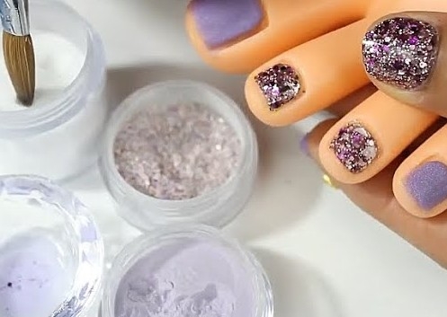 Bain d'acrylique (pieds) avec design