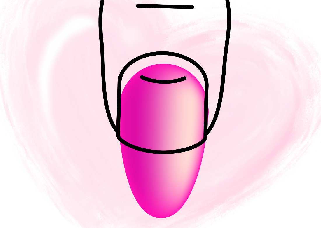 Acrylic refill 2 semaines une couleur simple (pieds)