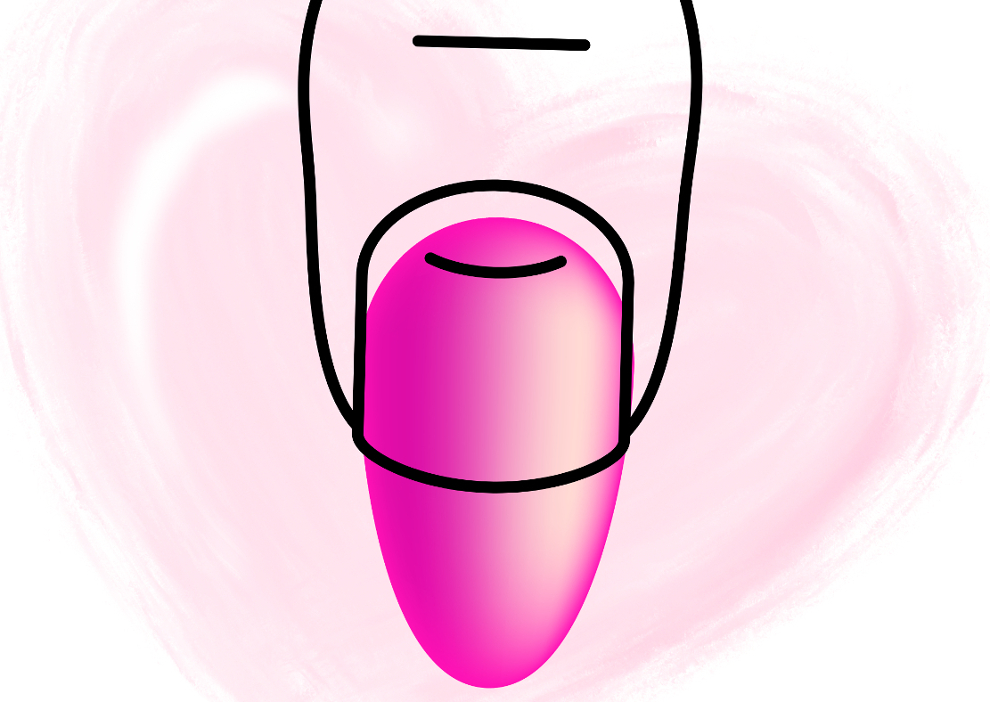 Acrylic refil 2  semaines avec design (pieds)