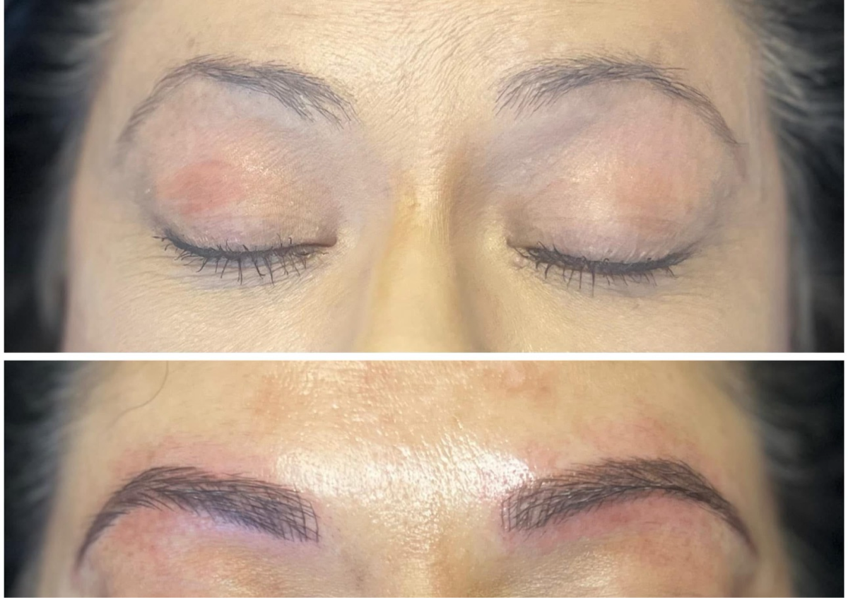 Permanent brows