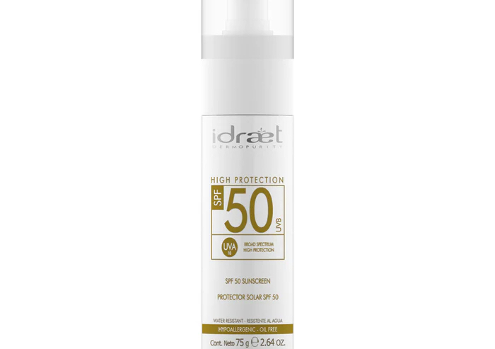 ✨☀️ Idraet Protector Solar SPF 50 High Protection