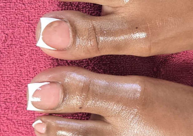 Acrylic On 2 Big Toes