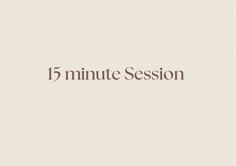 15 minute Session