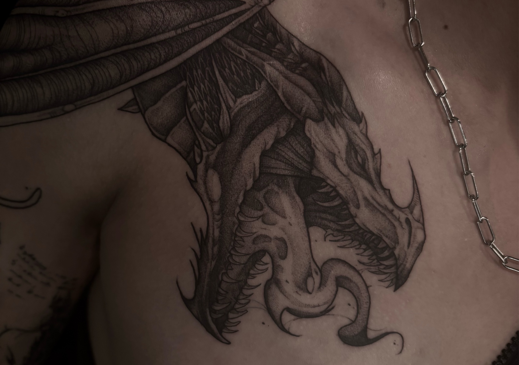 Large tattoo