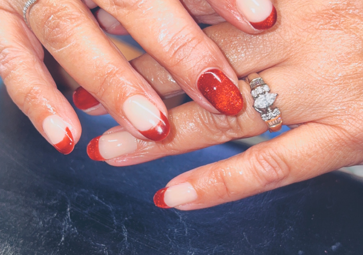 Luminary w/ gel polish 