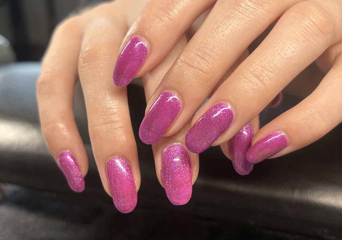 Luminary w/ gel polish 