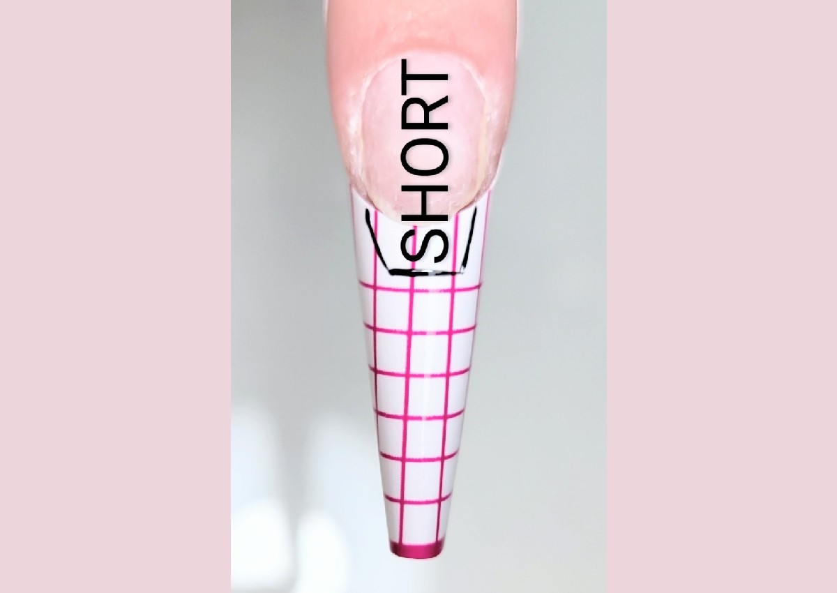 Hard gel new set - short