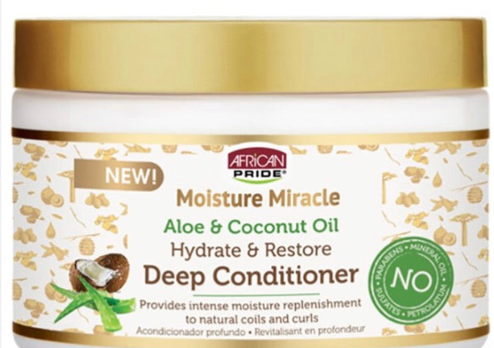 African Pride Aloe and Coconut oil Deep Conditioner
