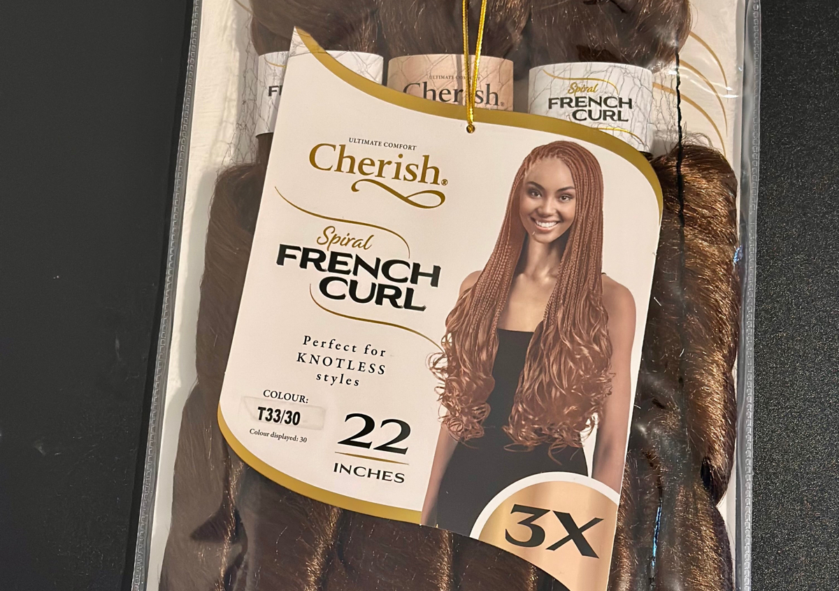 Cherish - Spiral French Curls braiding hair 22 inches (Colour T33/30)