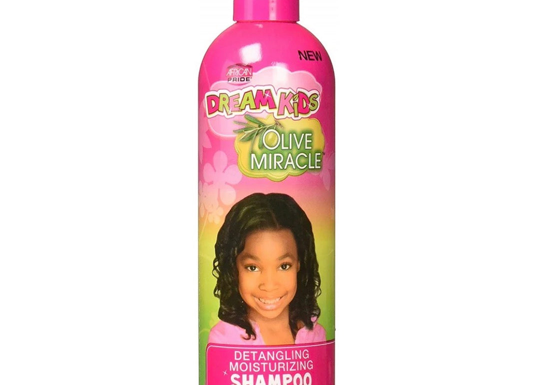 African Pride Dream Kids Olive Miracle Shampoo 355ml