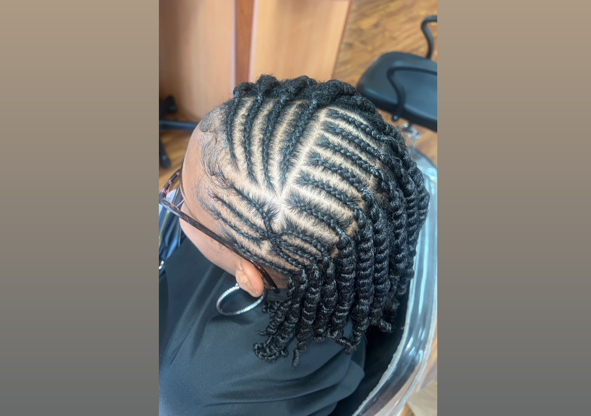 Natural Fulani Braids 