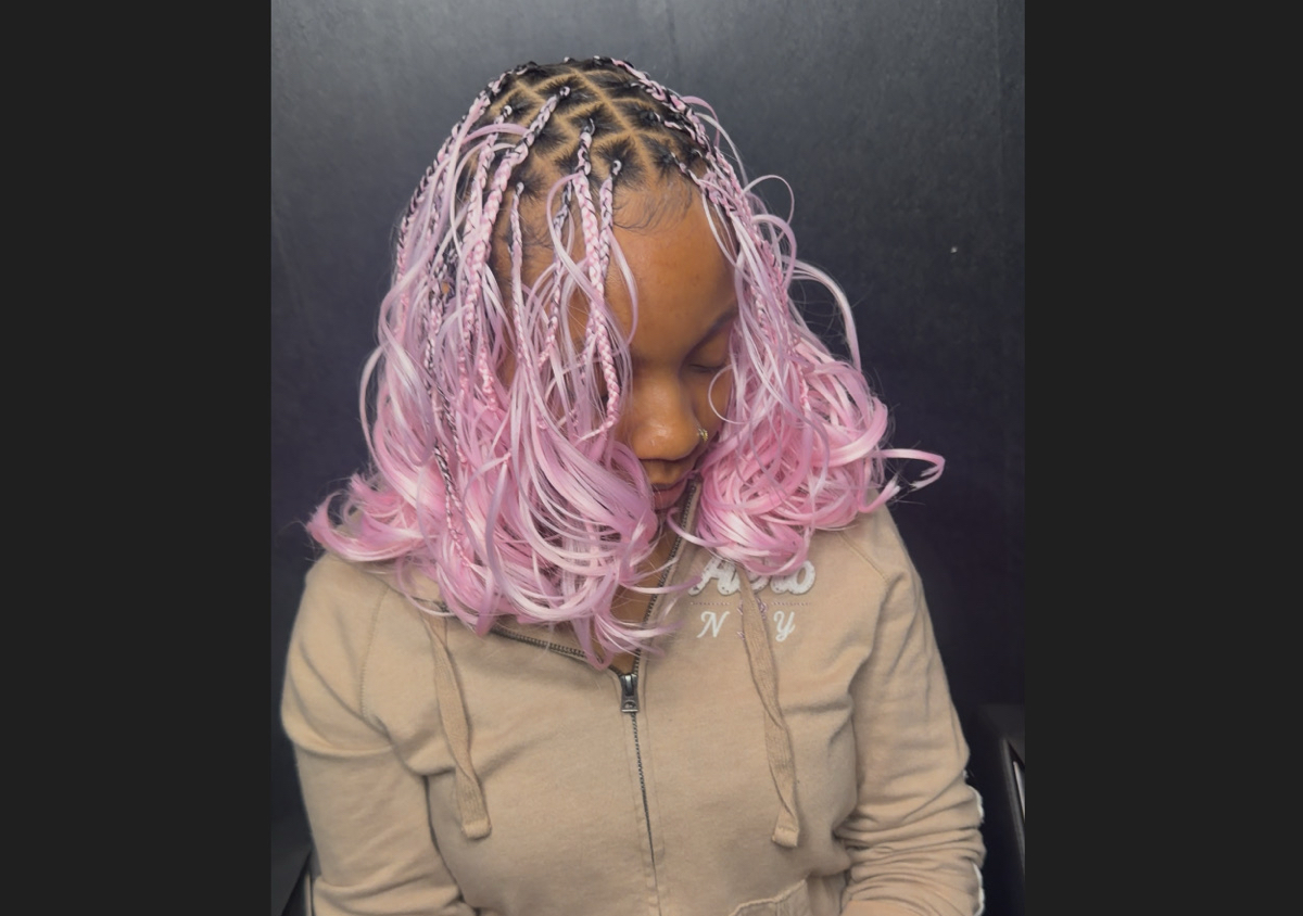 Smedium French Curl Bob