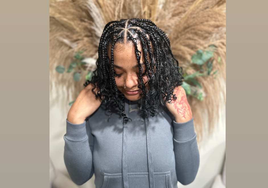 Large Knotless Bob
