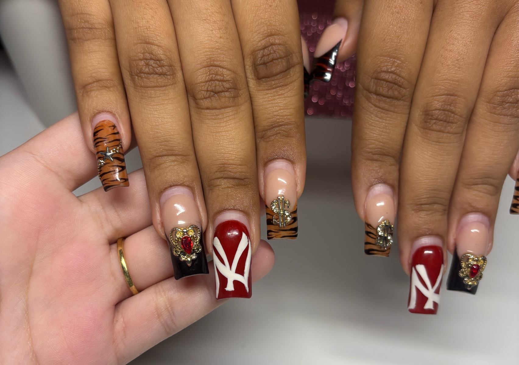 Acrylic  Long fill in 