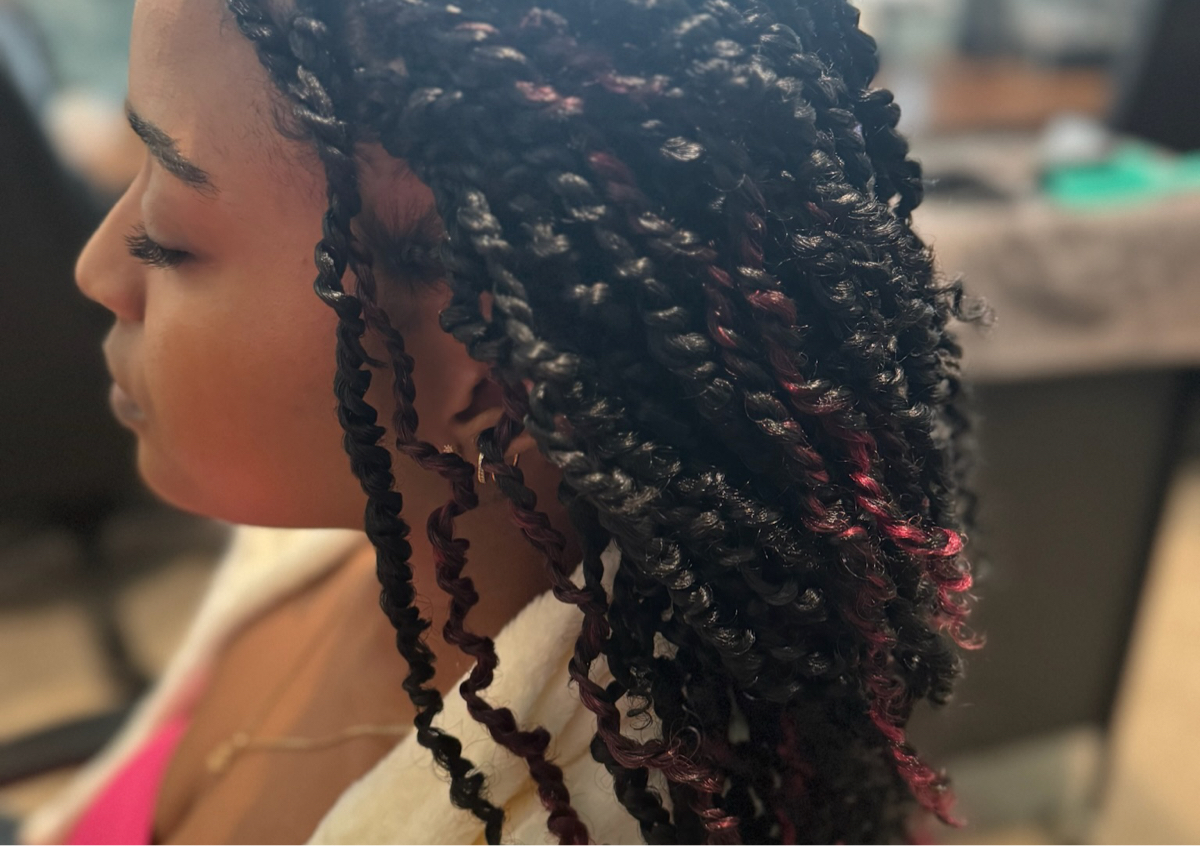 Passion twist shoulder length 