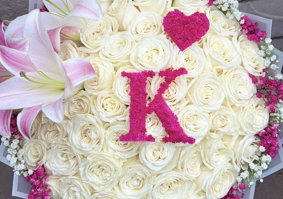 50 rose bouquet 