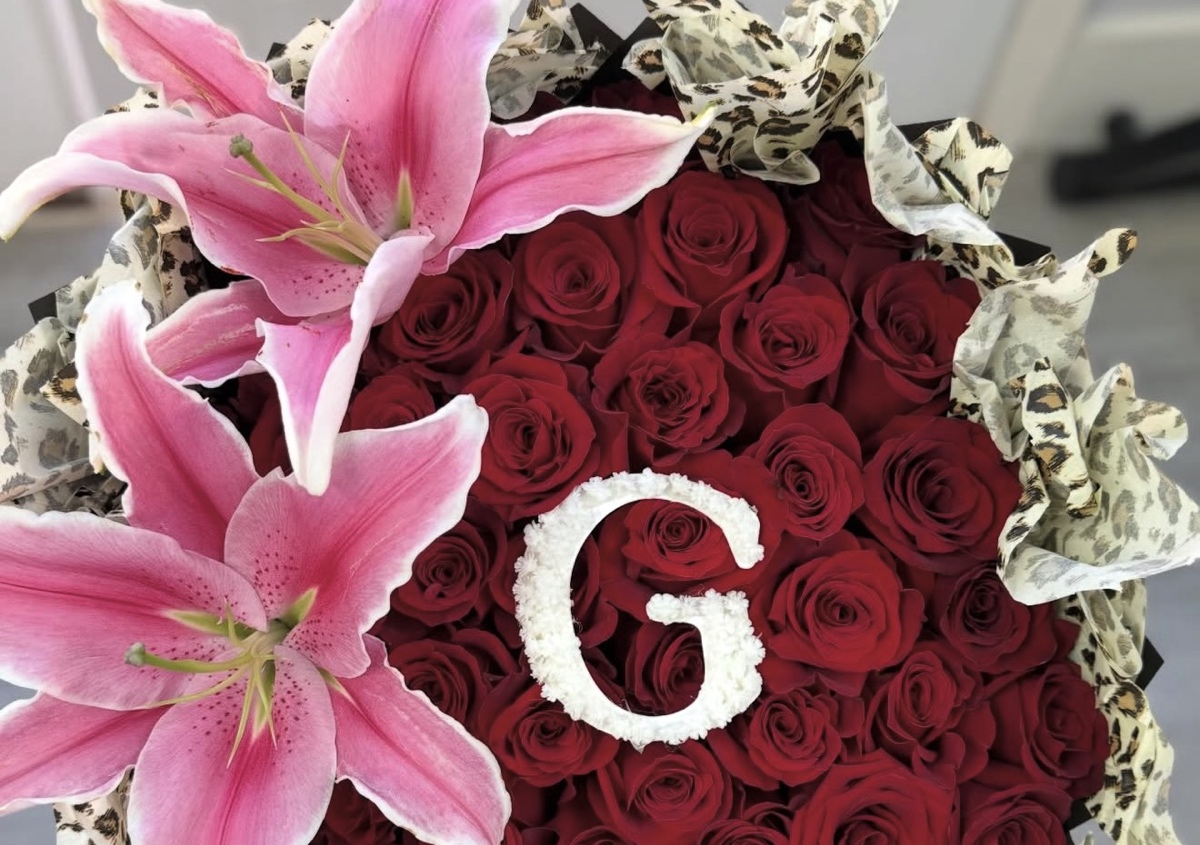 75 count leopard bouquet 