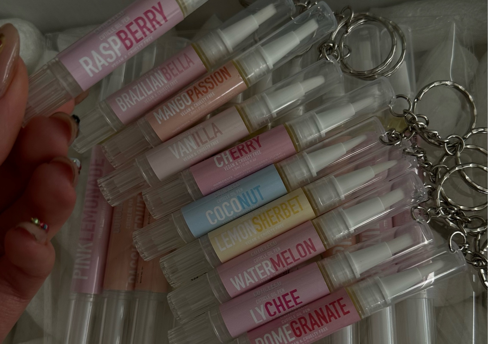 Cuticle Oil Keychain
