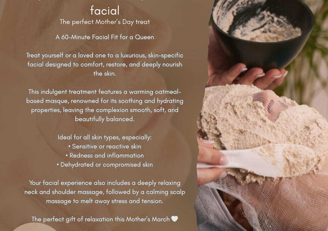 Mothers March facial 🌷