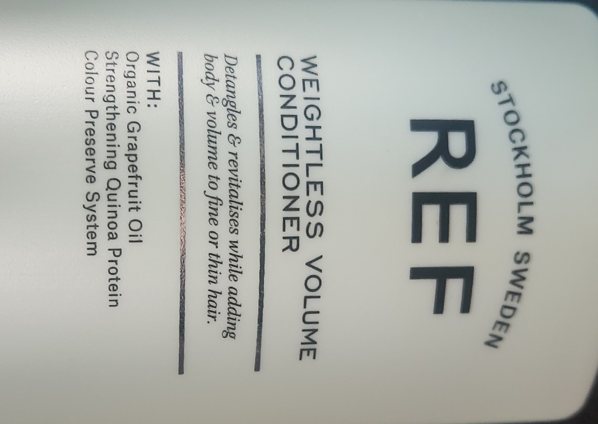 REF- weightless volume conditioner