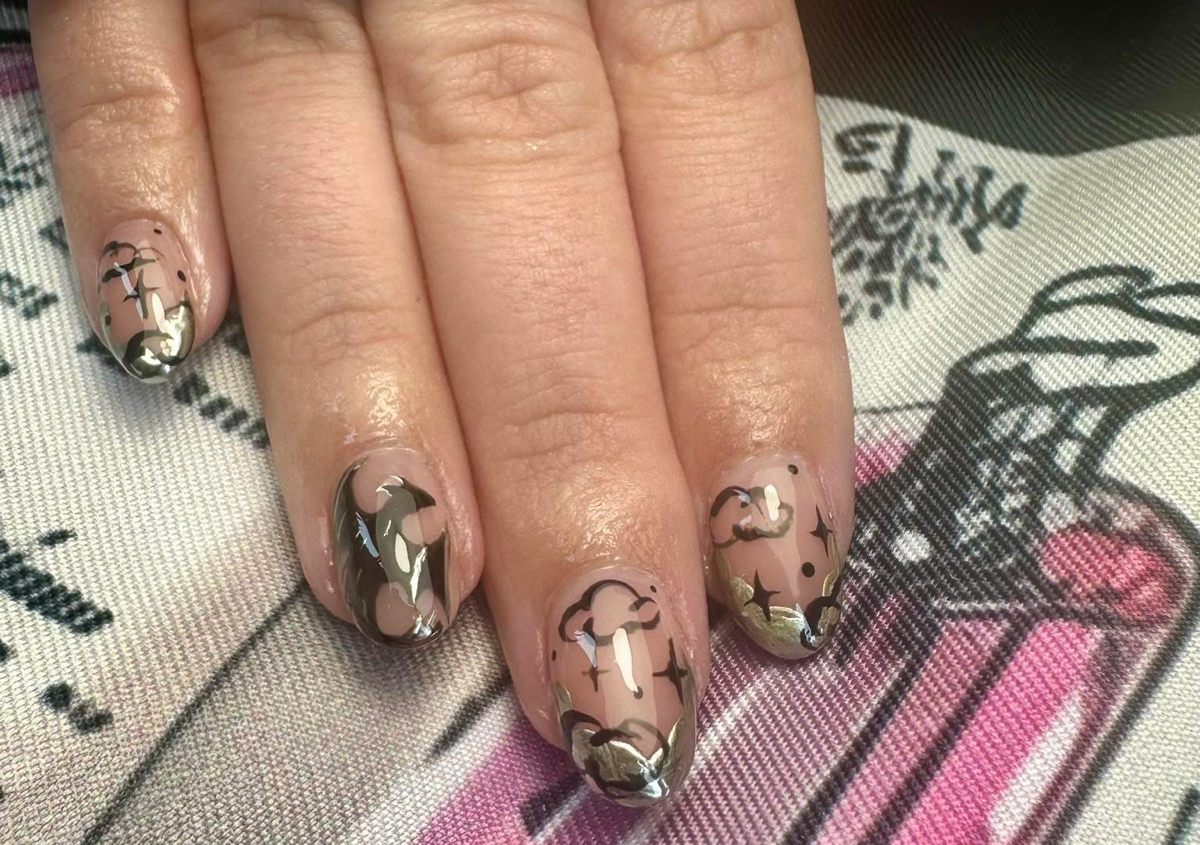 Hard Gel Manicure + colour - infills included 