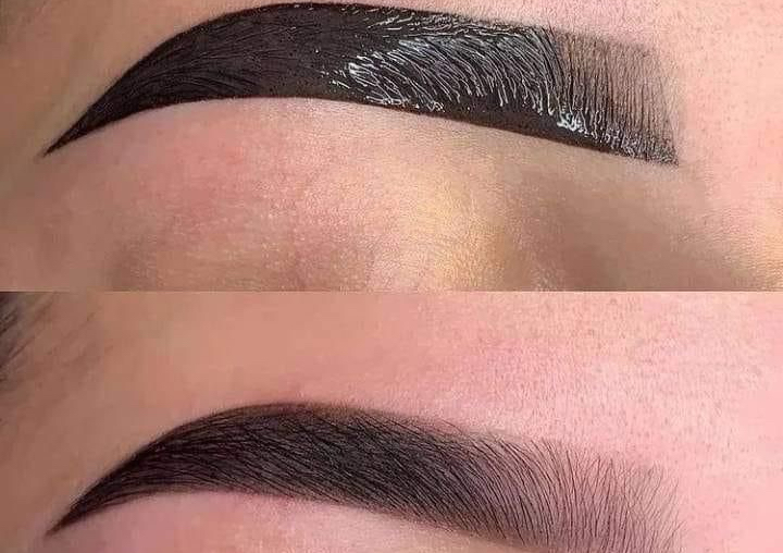 Diseño de ceja  y henna