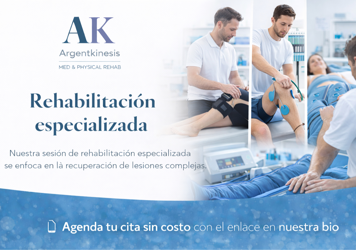 Sesión Terapia física Especializada