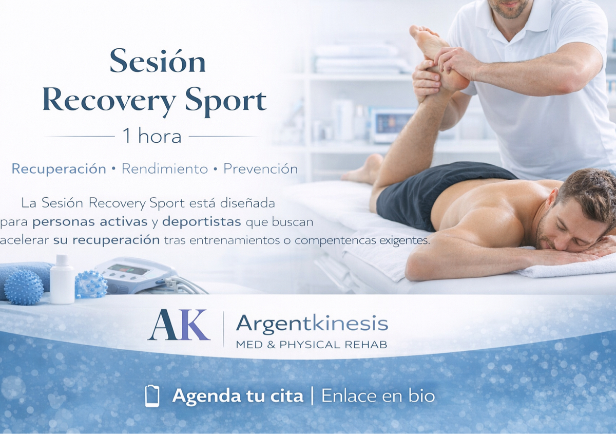 Sesión Recovery Sport 1 hora 