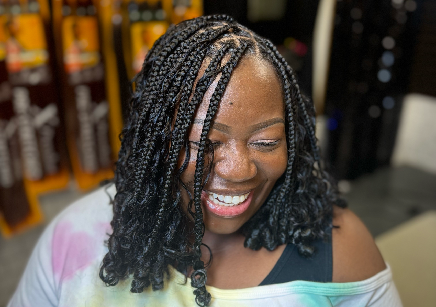 Knotless Bob (Small/Medium or Large)- Hair not included