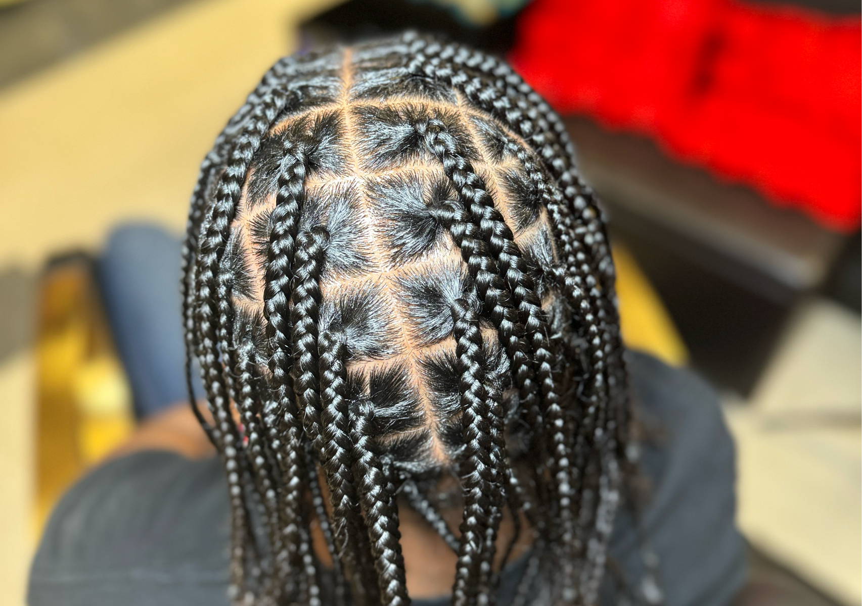 Men Creative Styles (Box Braids/Cornrows) Shampoo  included